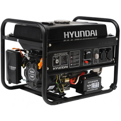 Бензиновый генератор Hyundai HHY 3000FE однофазный