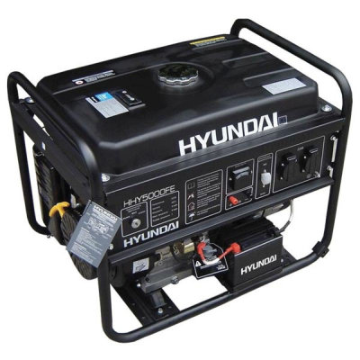 Бензиновый генератор Hyundai HHY 5000FE однофазный