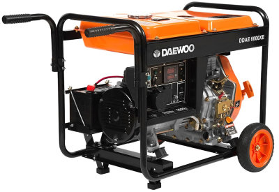 Дизельный генератор Daewoo DDAE6000XE однофазный