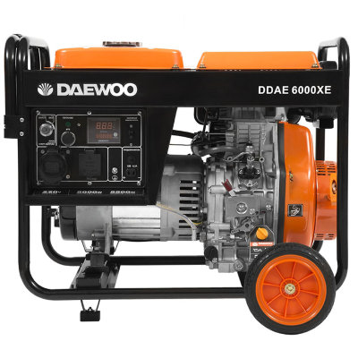 Дизельный генератор Daewoo DDAE6000XE однофазный