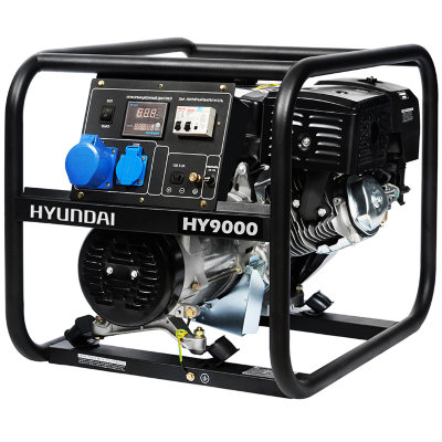 Бензиновый генератор Hyundai HY 9000 однофазный