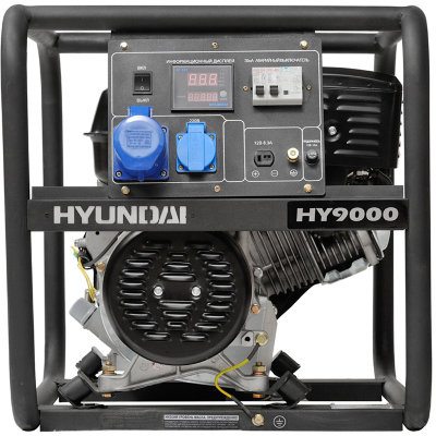 Бензиновый генератор Hyundai HY 9000 однофазный
