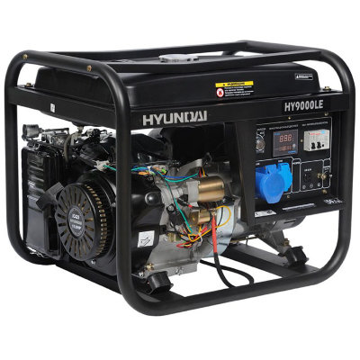 Бензиновый генератор Hyundai HY 9000LE однофазный