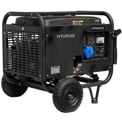 Бензиновый генератор Hyundai HY 9000SE однофазный
