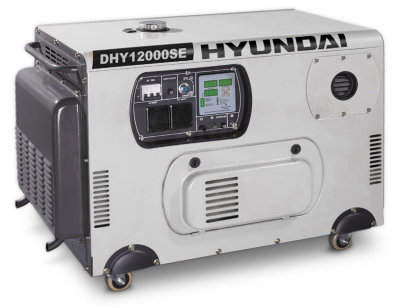 Дизельный генератор Hyundai DHY 12000SE однофазный