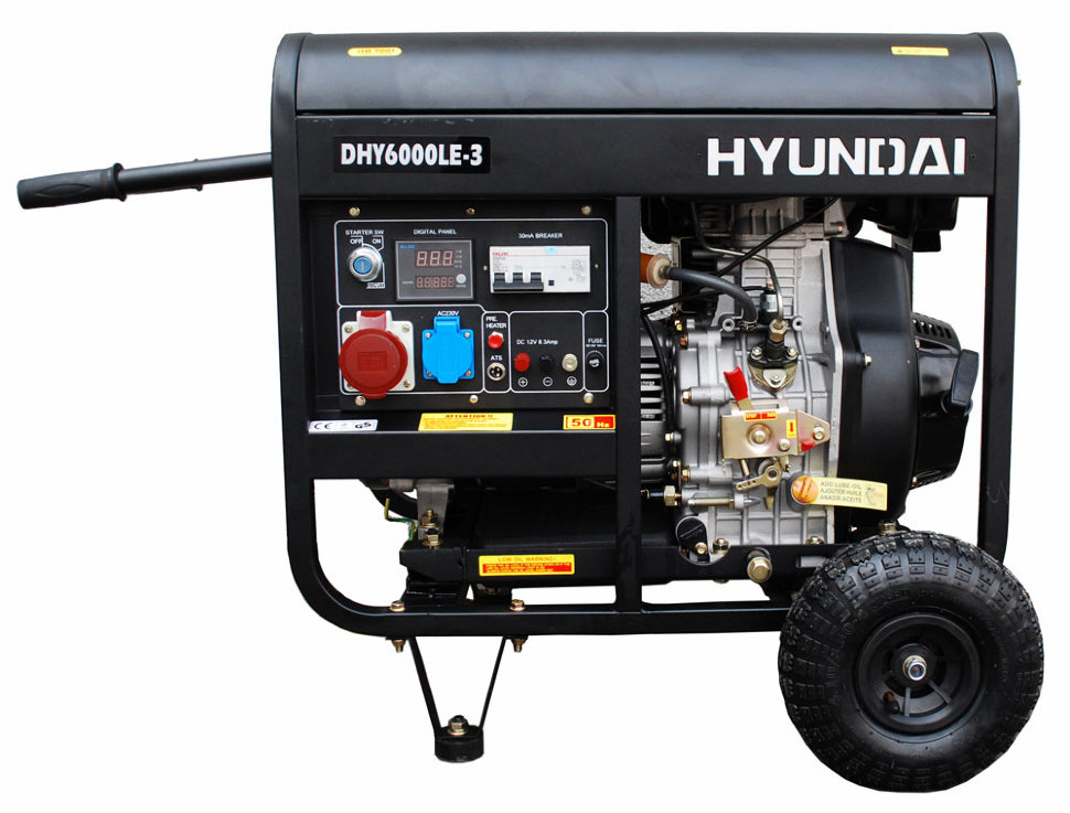 hyundai dhy6000le-3 расход топлива
