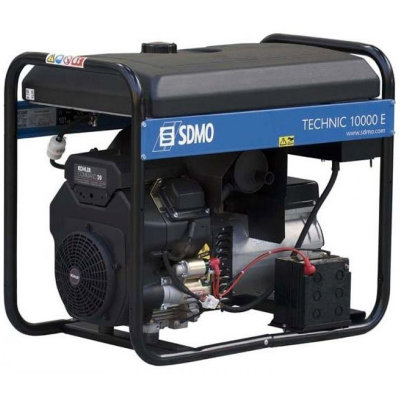 Бензиновый генератор SDMO TECHNIC 10000 E однофазный