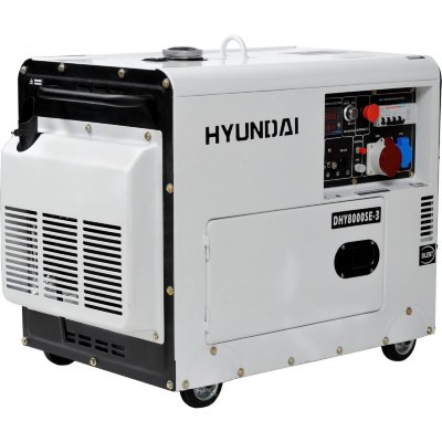 Дизельный генератор Hyundai DHY 8000SE-3 трехфазный