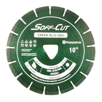 Алмазный диск Husqvarna для SoffCut XL6-2000 6X.100 GREEN/SK