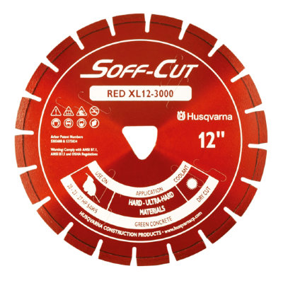 Алмазный диск Husqvarna для SoffCut XL6-3000 6X.100 RED/SKID