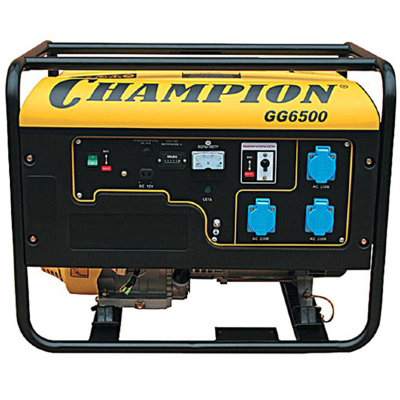 Бензиновый генератор Champion GG6500 однофазный