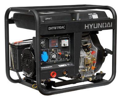 Дизельный генератор Hyundai DHYW 190AC сварочный