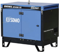 Дизельный генератор SDMO DIESEL 6500 TE SILENCE трехфазный