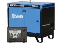 Дизельный генератор SDMO DIESEL 6500 TE AVR SILENCE трехфазный