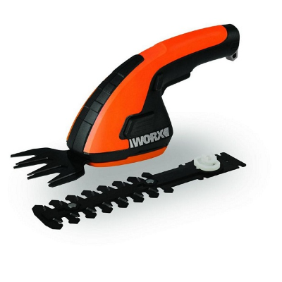 Аккумуляторные ножницы Worx WG800E для газона и кусторников