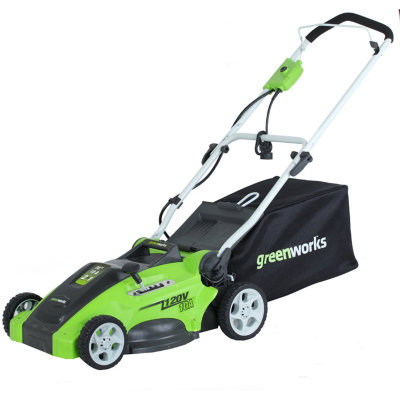 Электрическая газонокосилка Greenworks GLM1240