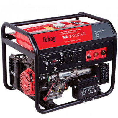Бензиновый генератор Fubag WS 230 DC ES сварочный