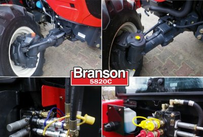 Трактор Branson 5820C с кабиной